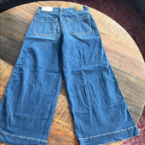 NWT American Eagle Dreamy Drape Super High Rise Ultra Wide Leg Stretch - Picture 5 of 6